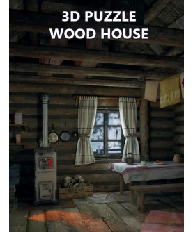 3D PUZZLE - Wood House Steam Key GLOBAL